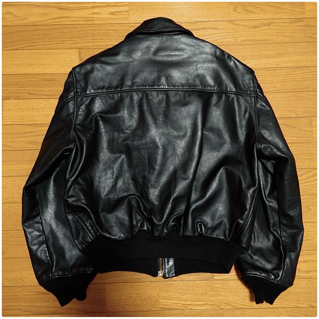 90S ORCHARD BRANDED A-2カウレザーフライトジャケット 42 - メルカリ