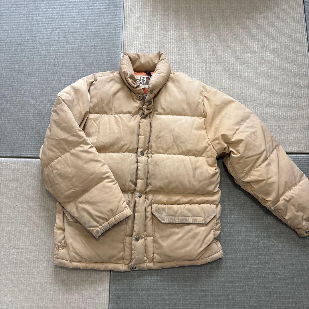 80s 茶タグ USA製 THE NORTH FACE ダウンジャケット - メルカリ