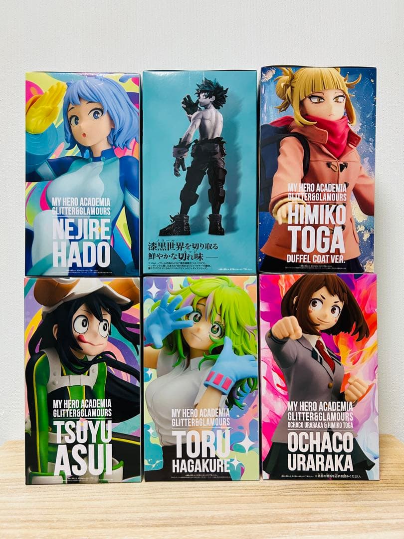 僕のヒーローアカデミア フィギュアGLITTER&GLAMOURS 4点セッ