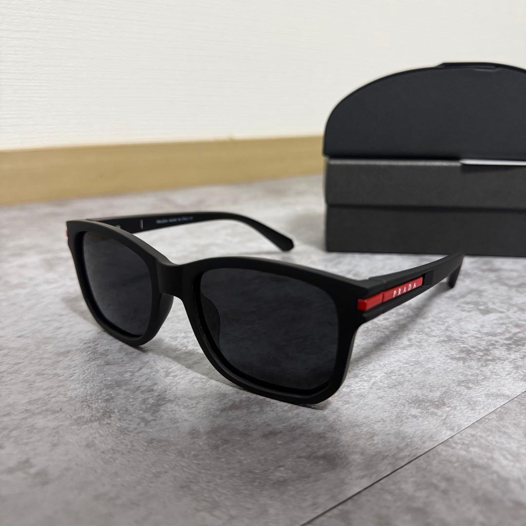 PRADA SPORT プラダスポーツ サングラス メガネ マットブラック PRADA SPORT プラダスポーツ サングラス メガネ マットブラック - メルカリ
