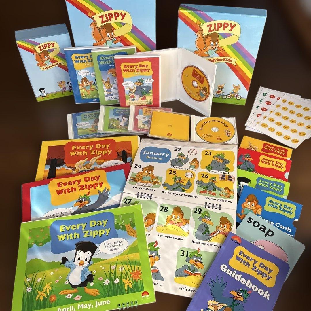 every day with zippy DVD &CD、カード　dwe DWE every day with Zippy DVD｜Yahoo!フリマ（旧PayPayフリマ）