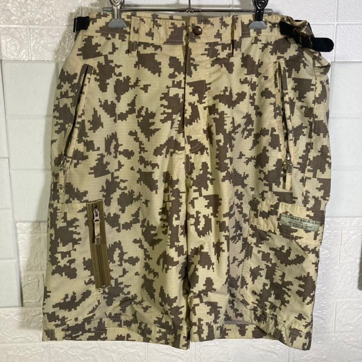 old stussy デジタルカモ テックパンツ ショーツ 菅田将暉 - メルカリ