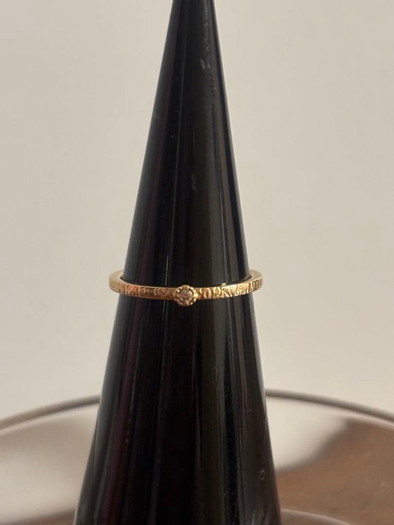 agete10Kゴールドリング、サイズ3 10K イエローゴールド リング 15号-20号 M25-118A - AVALANCHE