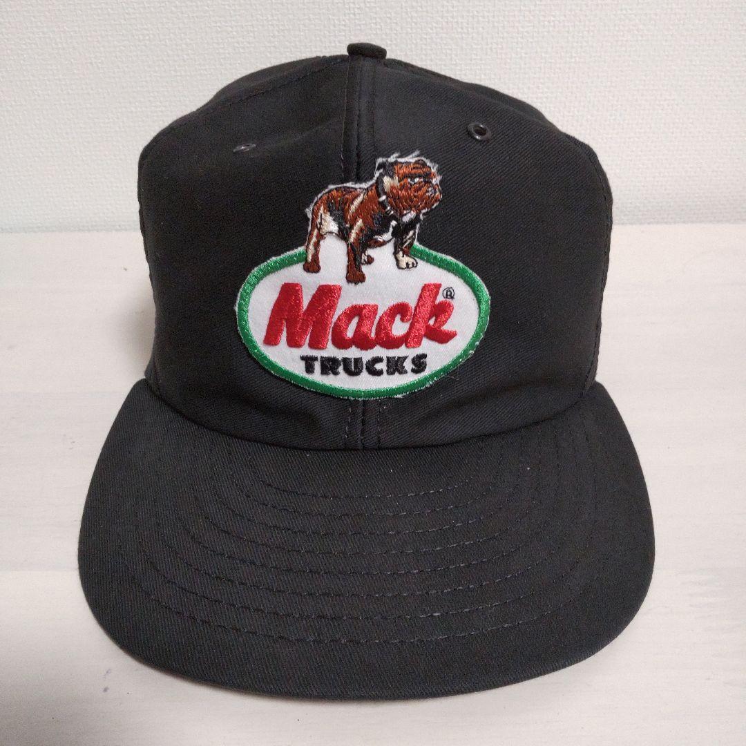USA製 マックトラック キャップ 黒 ビンテージ macktrucks - メルカリ
