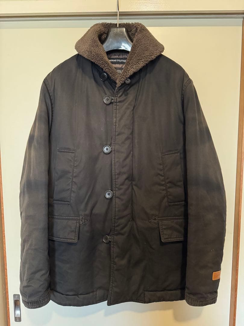 UNCROWD アンクラウド ジープコートブルコ bluco ブラックM 全2色【UNCROWD/アンクラウド】2023AW「ISDE Coat/ISDEコート」(2304