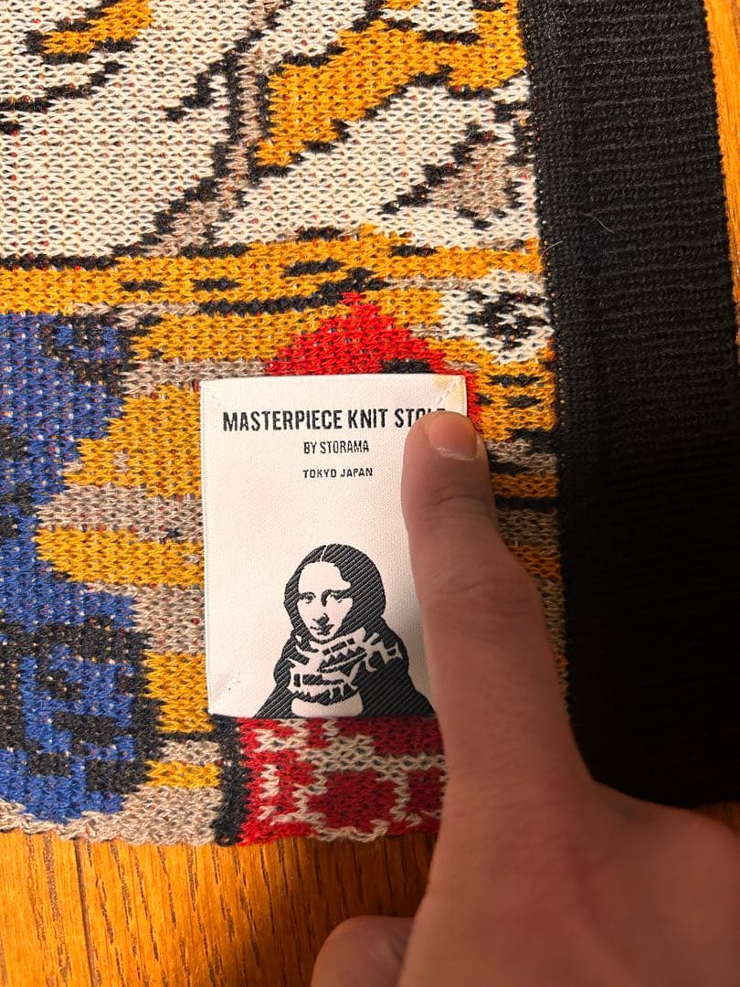 STORMA MASTERPIECE KNIT STOLE がしゃどくろ - メルカリ