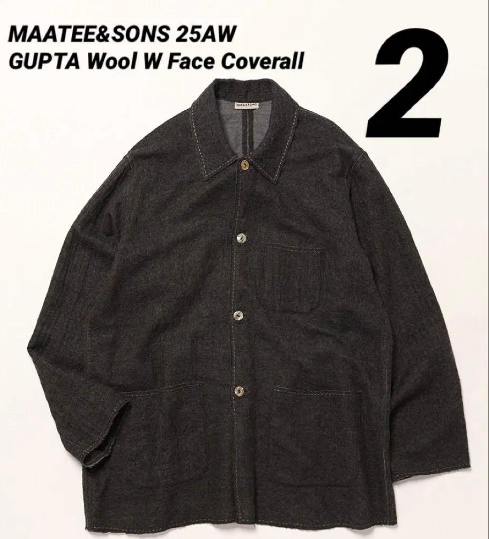 【12/22限定】MAATEE&SONS GUPTA Wool W Face MAATEE&SONS / Gupta Wool W Face Coverall (Brown) | twelve
