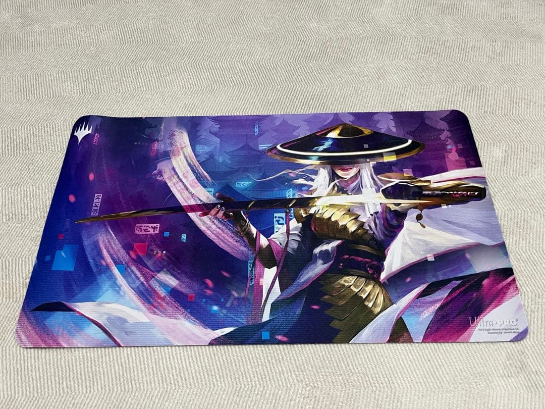 MTGプレイマット 神河:輝ける世界《放浪皇》