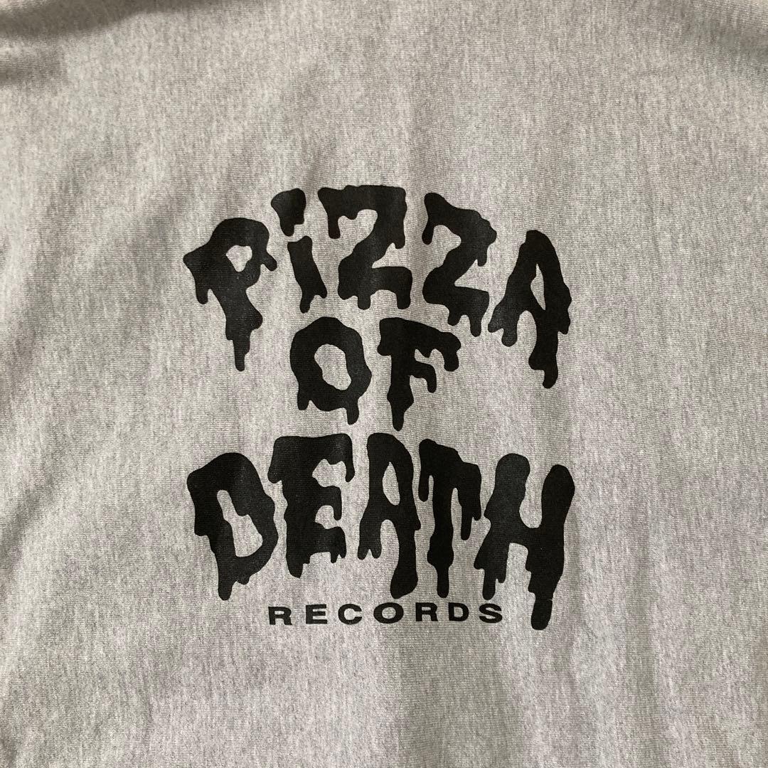 pizza of death 希少黒文字パーカー - メルカリ