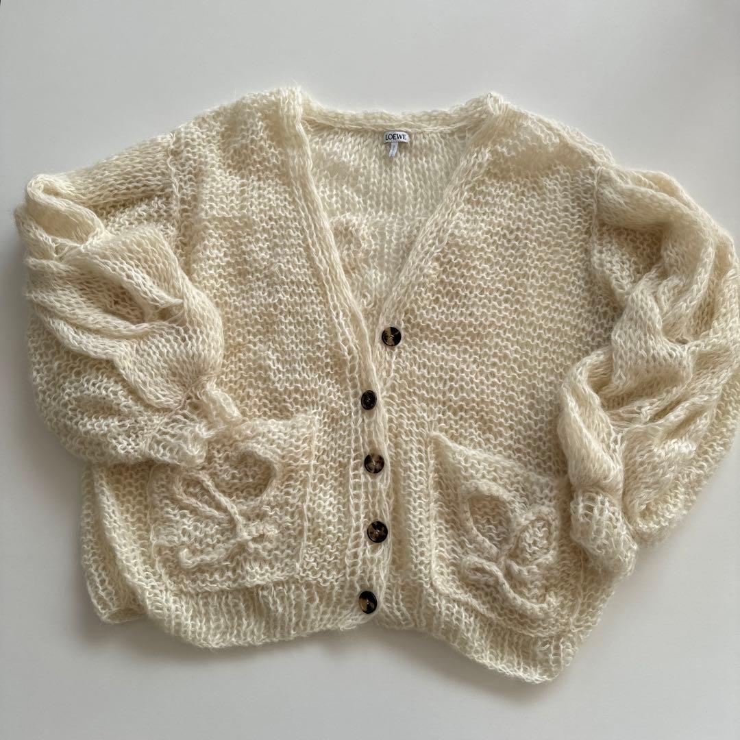 LOEWE ロエベ アナグラム カーディガン S - メルカリ