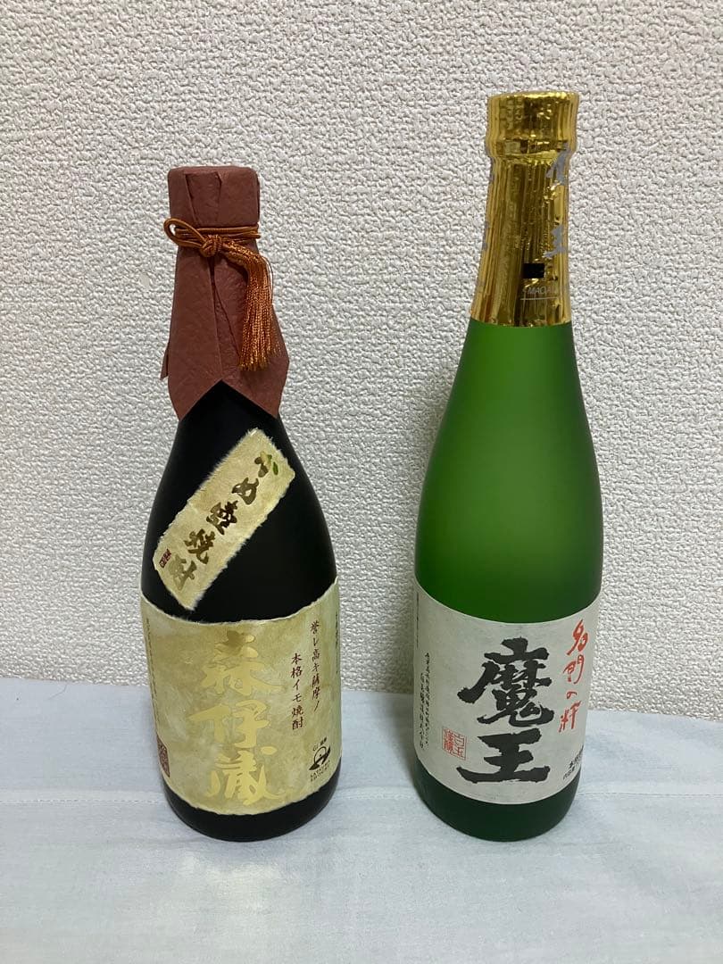 o*u様 魔王と森伊蔵の焼酎飲み比べセット Amazon.co.jp: 森伊蔵・魔王・村尾 芋焼酎3M 飲み比べ 中サイズ3本
