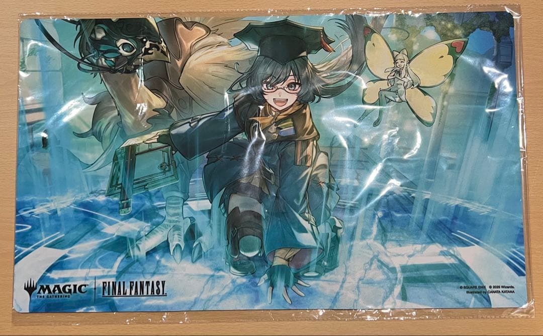 MTG FF 瞬唱の魔道士 限定プレイマット マジックリーグ プレイマット「瞬唱の魔道士（FFリーグ）」《-》【プレイマット】