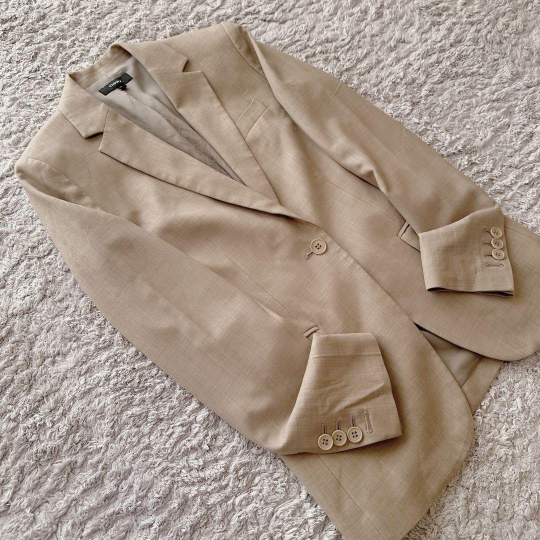 セオリー：小さいサイズ【ライト“サキソニー”×希少カラー】テーラードジャケット