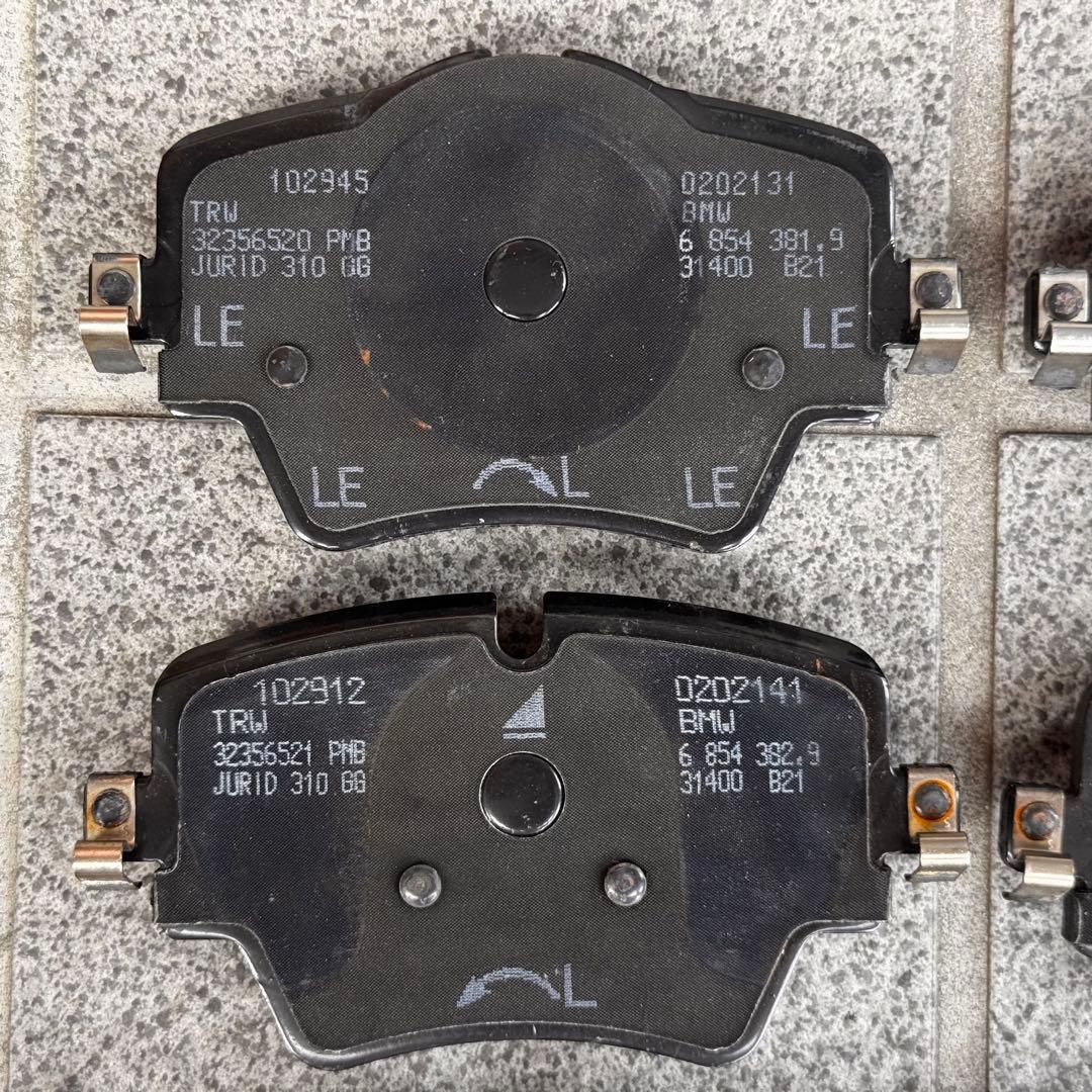 新車外し品！BMW MINI F54 クラブマン クーパーS 純正ブレーキパッド