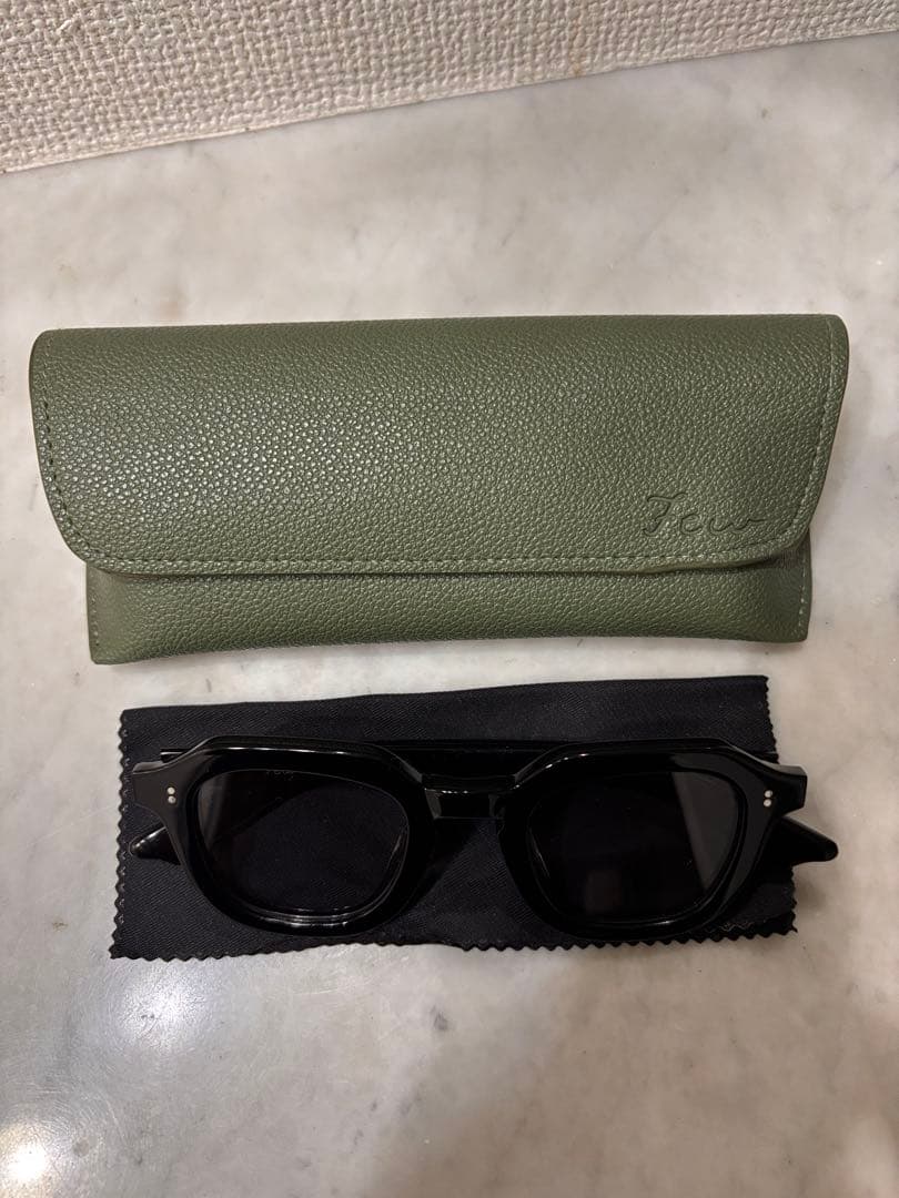 Few by NEW. F13 Black ブラック　サングラス Few by NEW. フューバイニュー (NEWMAN ニューマン） F13 Black