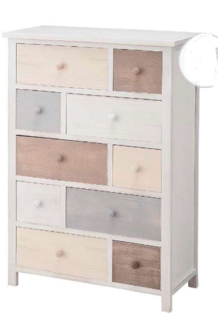 りんご　新品　チェスト5段　ショコラMIP-412MIX おしゃれ シンフォニーシリーズ ロココ調 チェスト Mサイズ ブラウン 7024-m-5