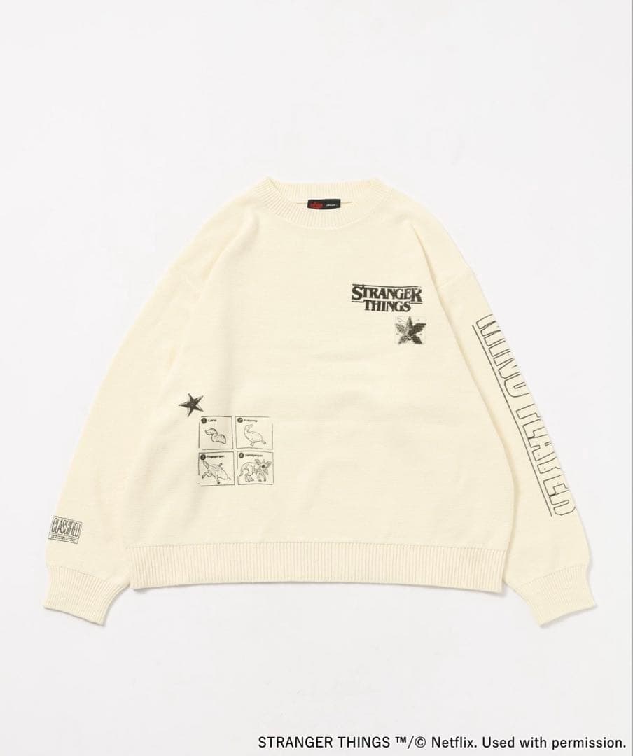 STRANGER THINGS ニット セーター ニコアンド　niko and… 全貌解禁】待望の第2弾コラボレーション 「niko and 」と、Netflix