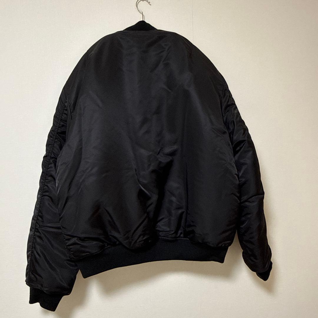 FOSTEX MCD MA-1 XL BLACK RAFSIMONS試着のみ - メルカリ