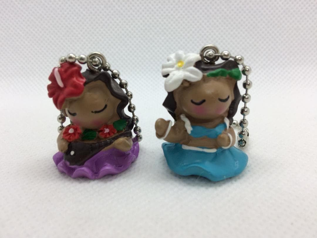 ハワイアン フラガール フィギュア フラダンス サーファー ガール 匿名