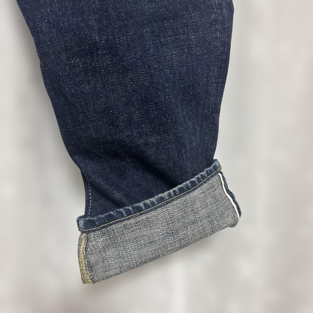 ONI DENIM 鬼デニム 濃紺セルビッジデニム ジーンズ 日本製 W33 - メルカリ