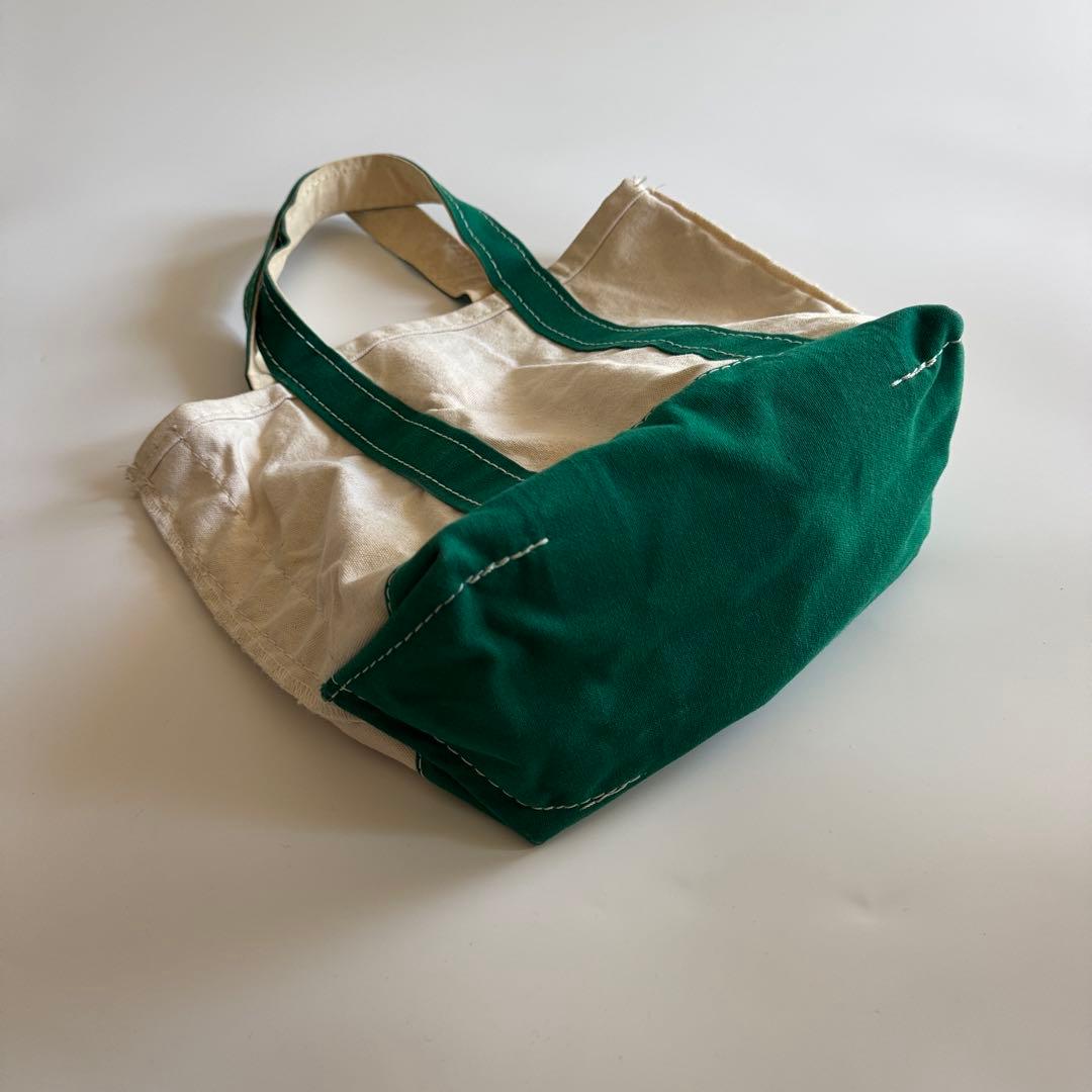80s L.L.Bean トートスモールS スモール グリーン