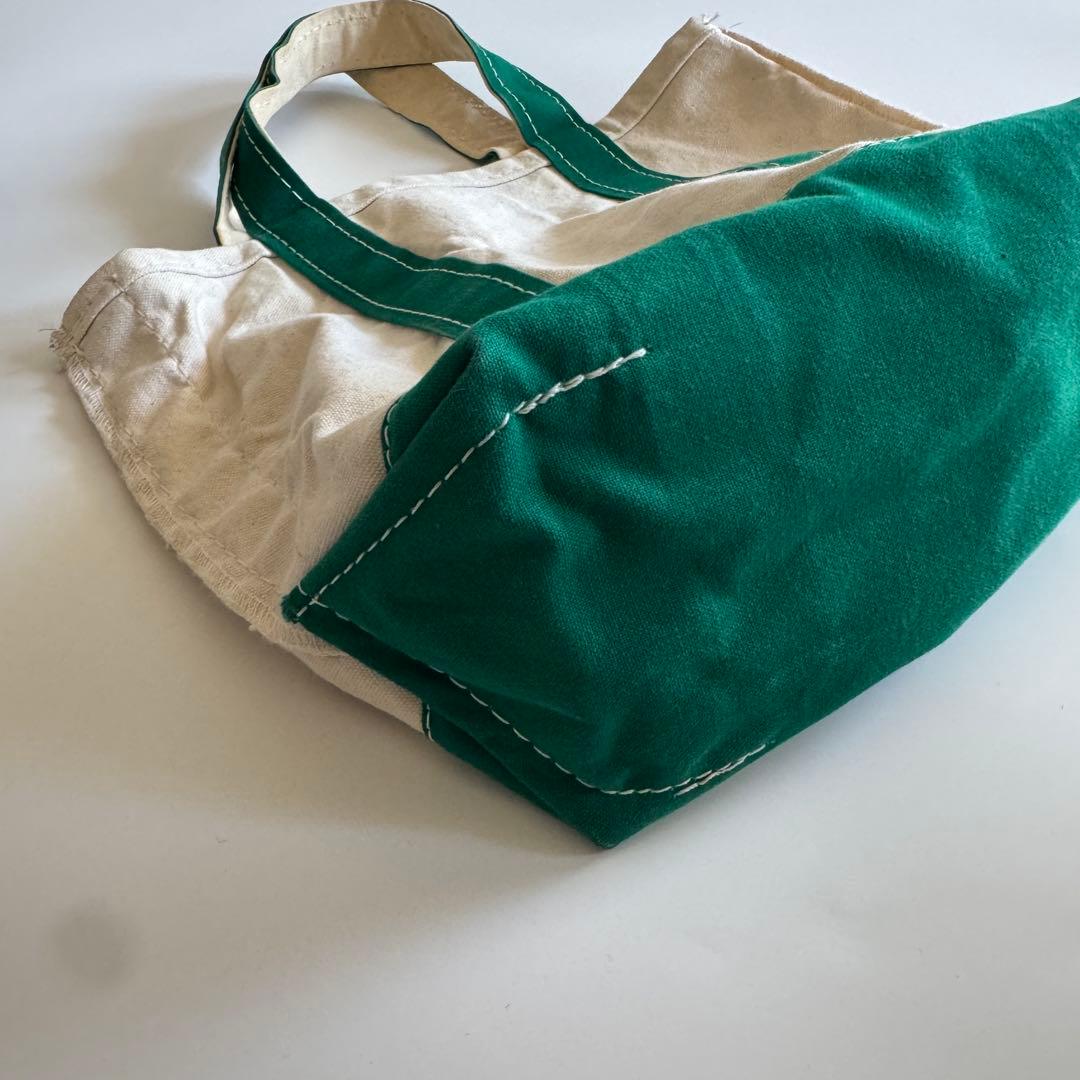 80s L.L.Bean トートスモールS スモール グリーン