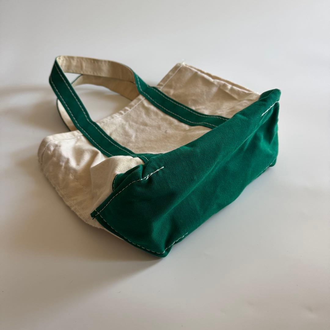 80s L.L.Bean トートスモールS スモール グリーン
