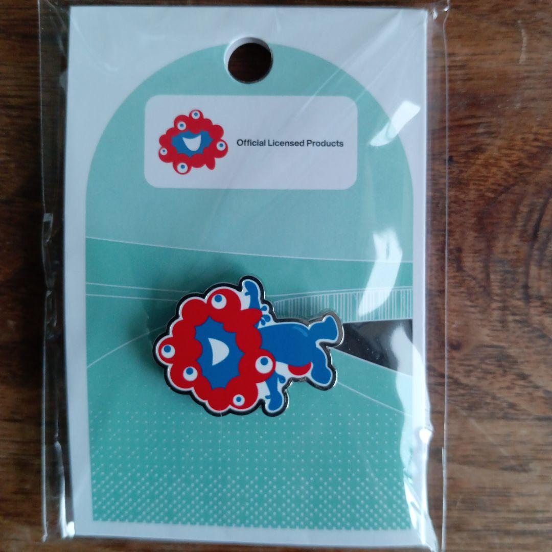 関西万博公式ライセンスミャクミャク ピンバッジ - メルカリ