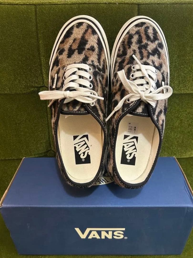 VANS Authenticレオパード 25cm 箱有り　オーセンティック ヴァンズ VANS Authentic オーセンティック ヒョウ柄 スニーカー