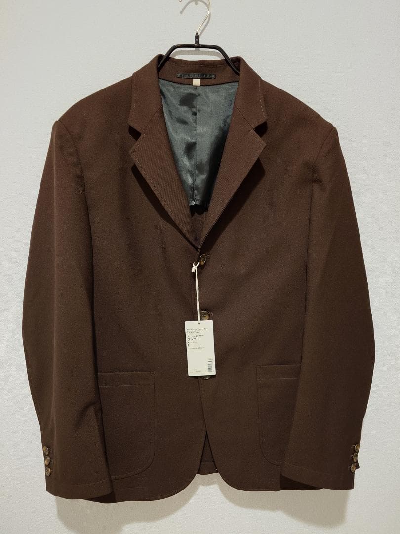 MUJI Labo 紳士 ユニフォーム素材で作ったブレザー ブラウン L - メルカリ