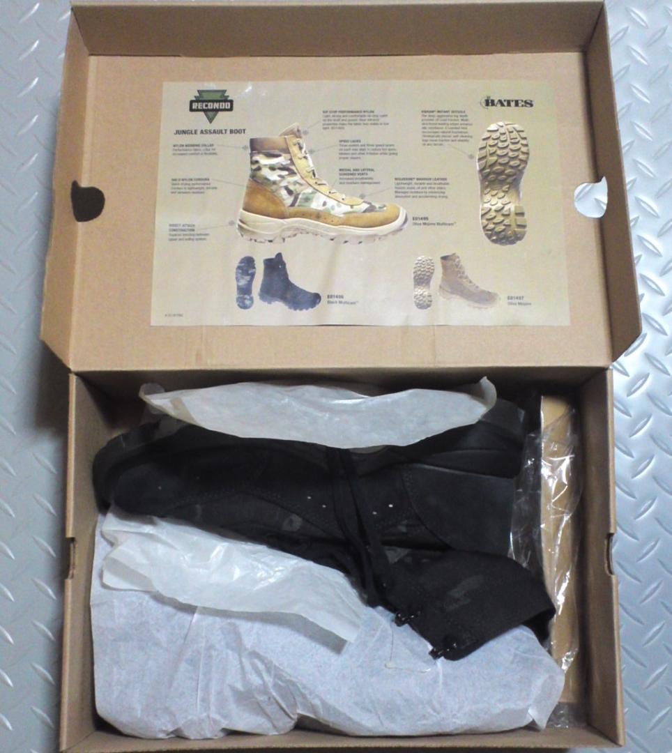 米軍実物 BATES ベイツ \"RECONDO\"NEW JUNGLE BOOTS