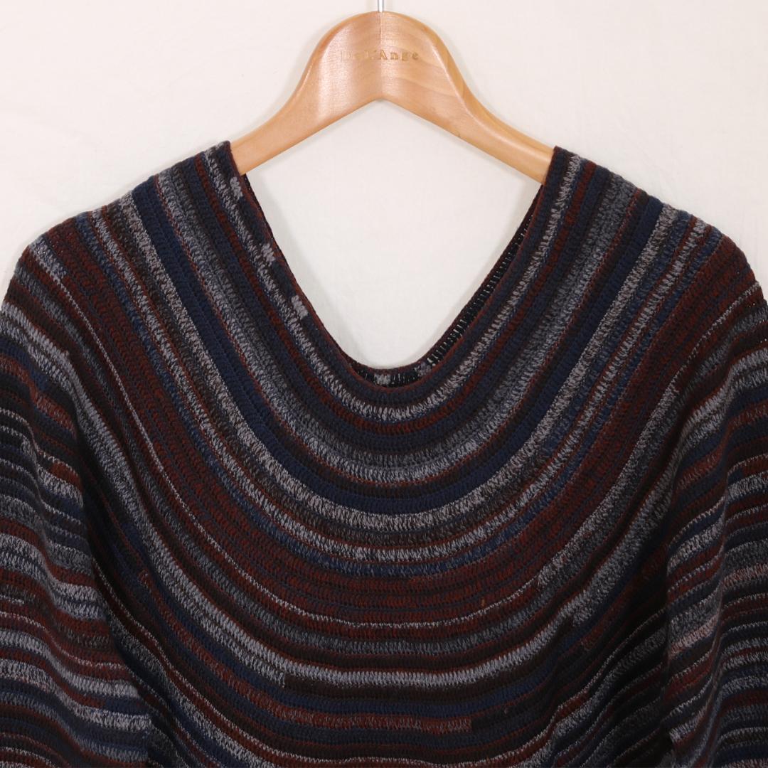 ヨーガンレール ストライプ Vネック 長袖ニット JURGEN LEHL - メルカリ