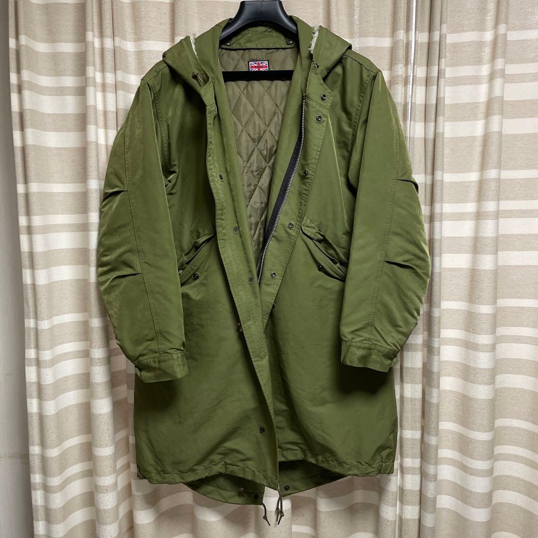 RALEIGH ラリー　モッズパーカ モッズコート RALEIGH ラリー モッズコート ネイビー メンズ S アウター