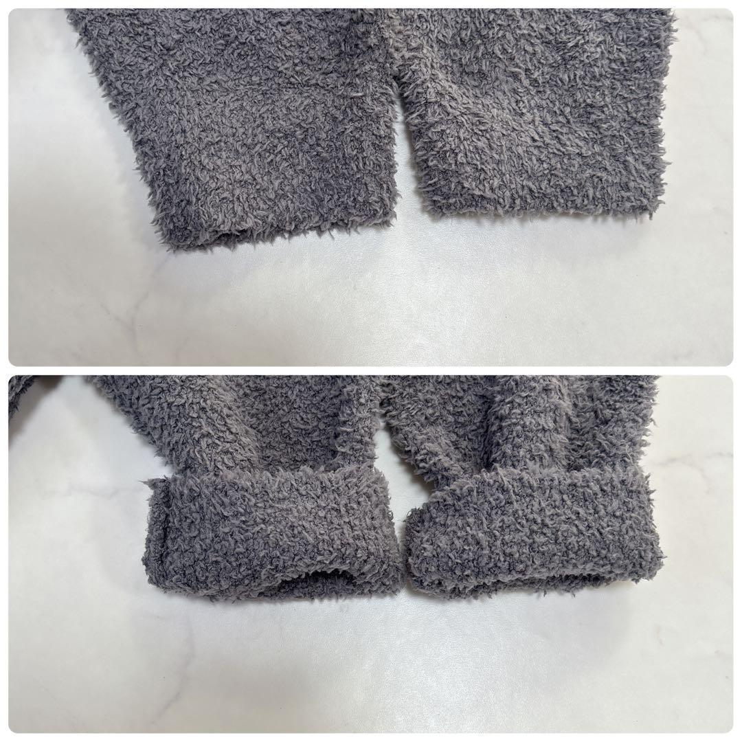 ジェラートピケ ホーム メンズ モコモコ 上下セットアップ グレー