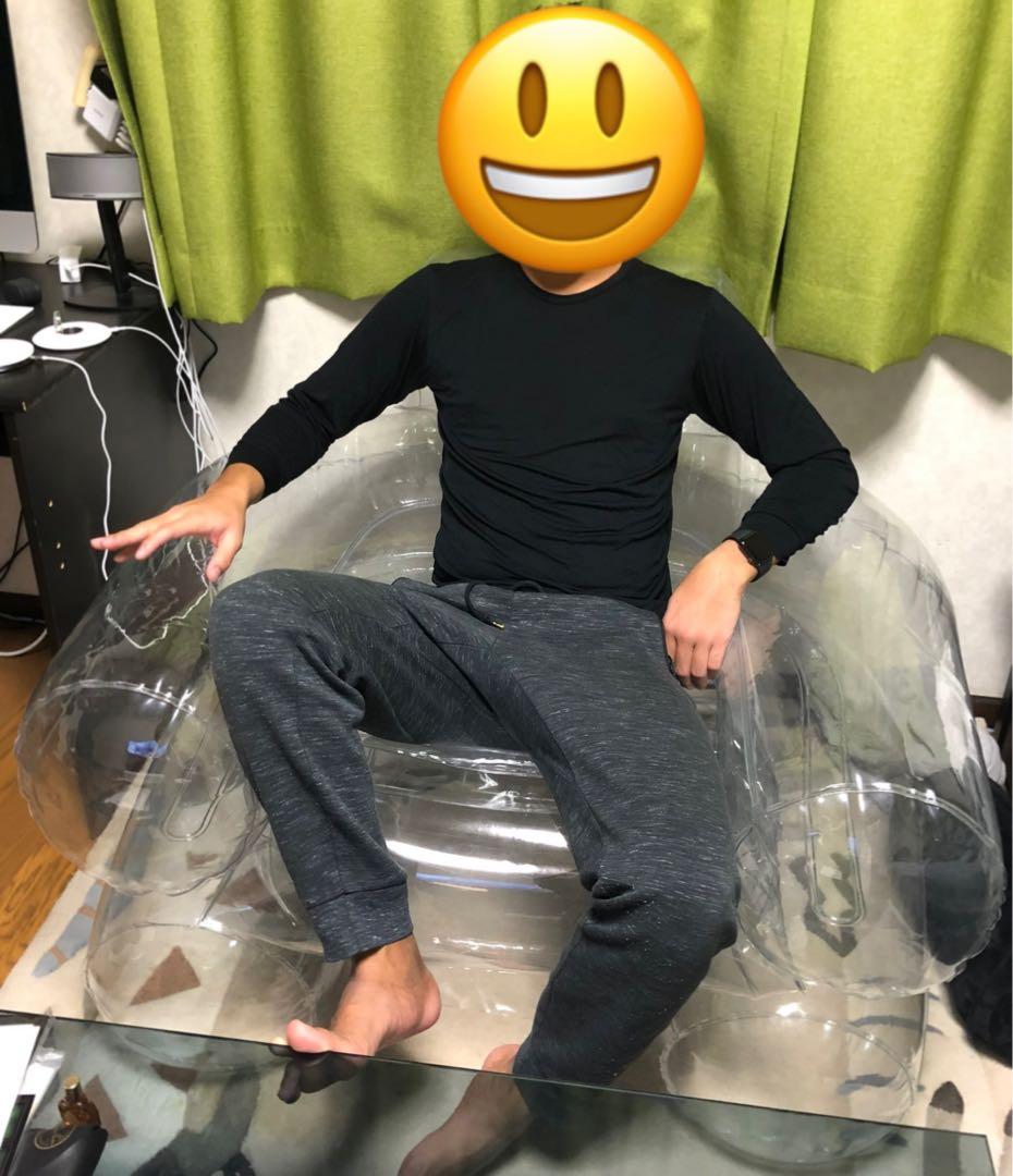 Supreme inflatable chair ビニールソファ - メルカリ