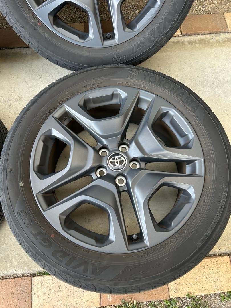 235/55/R19 タイヤホイールセット　送料込（たのメル便）