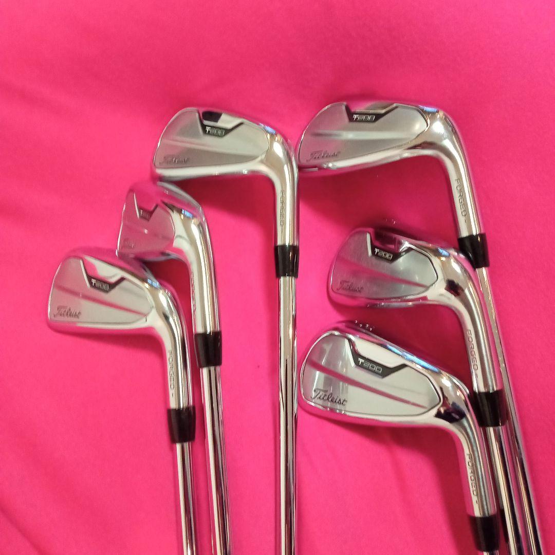 タイトリストT200アイアンセット2021 5.6.7.8.9.P43 計6本