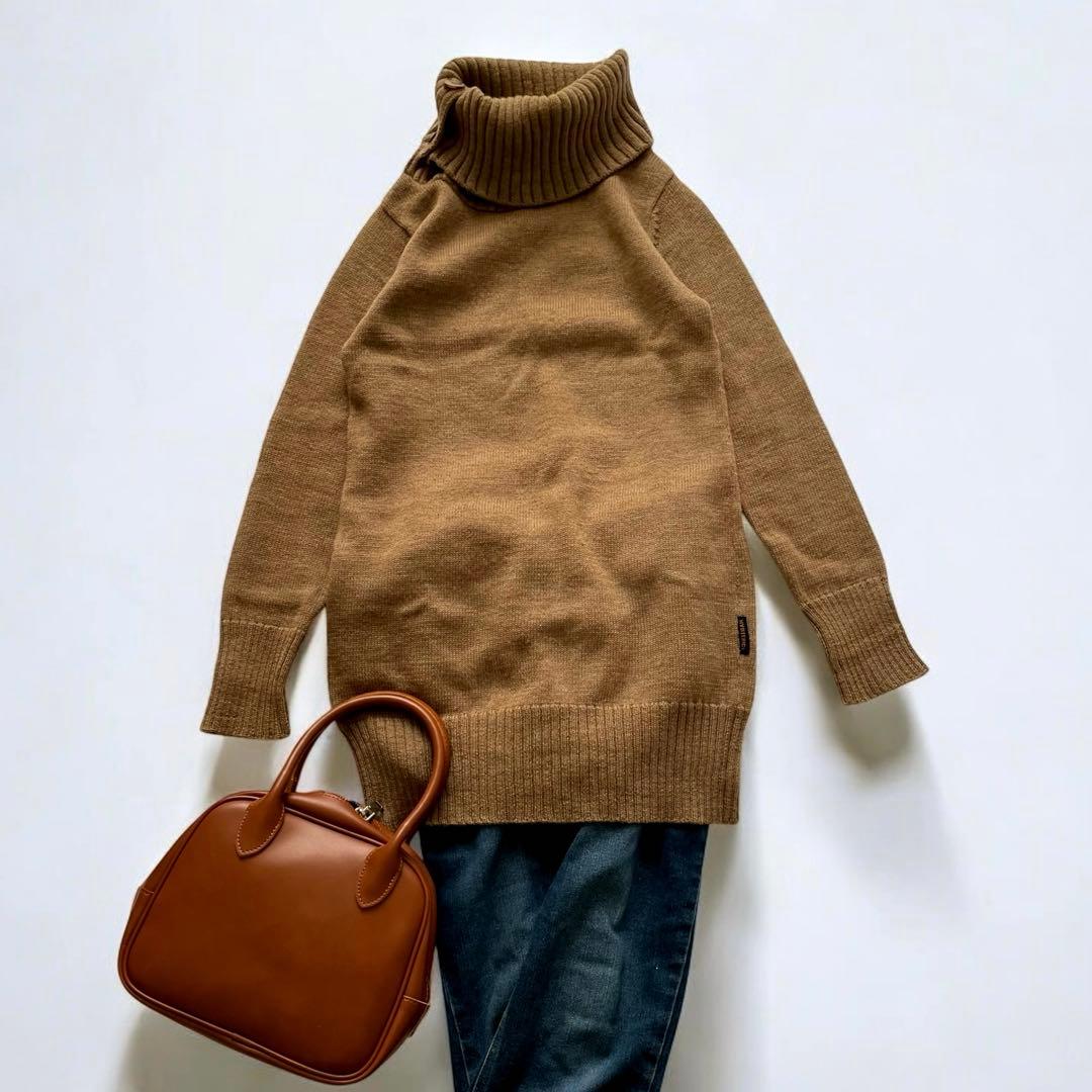 Hysteric ヒステリックグラマー◆ウールモヘヤタートルネックニット Y2K HYSTERIC GLAMOUR（ヒステリックグラマー）の「QUIET PUNKジャカード