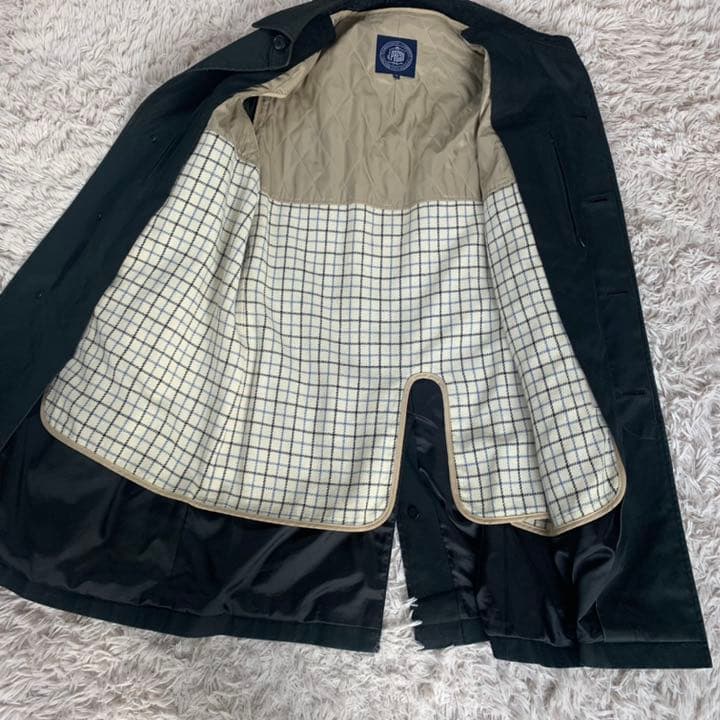 美品】Jプレス ステンカラーコート ライナー付き 黒 サイズLL - メルカリ