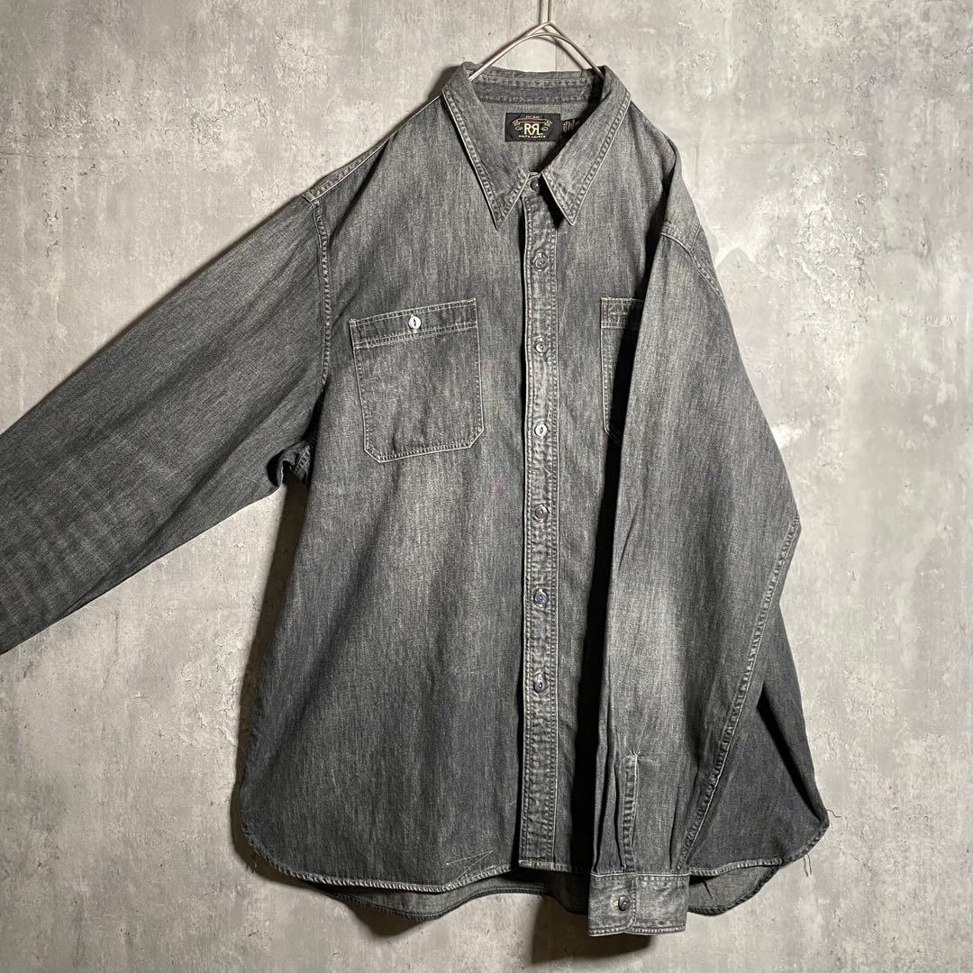 ⭐️極美品⭐️RRL デニムシャツ キムタク着用 グランメゾン東京 木村