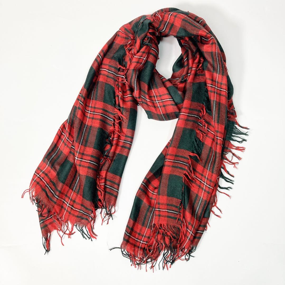 UNDERCOVER アンダーカバー 25th 大判 ストール チェック - メルカリ