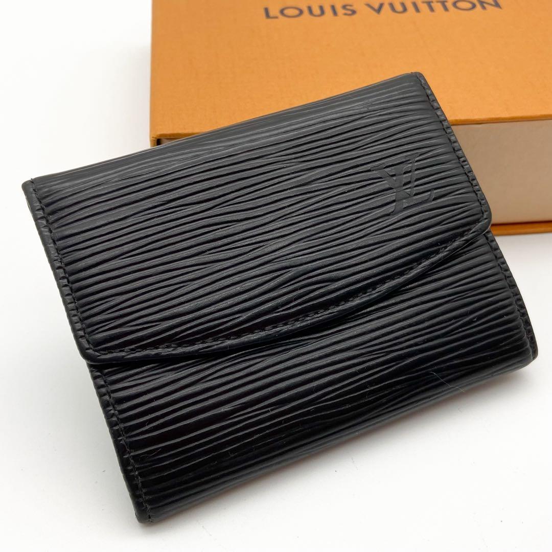 Kenルイヴィトン ケース エピ ポルトモネ サーンプル ノワール LOUIS VUITTON ルイヴィトン ポルトカルト サーンプル エピ カード