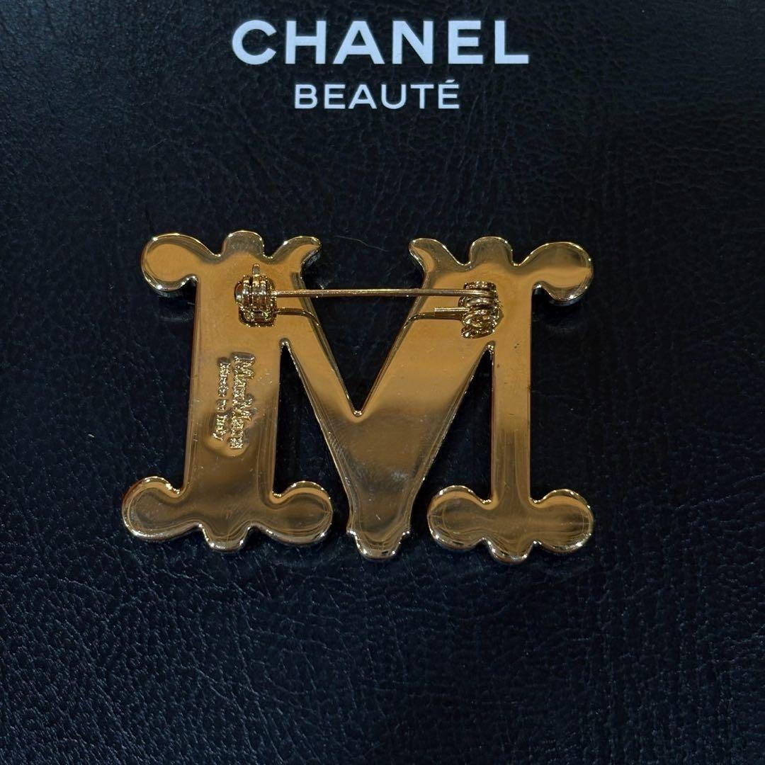 美品◆MAXMARA◆マックスマーラ \"M\" モノグラムクリスタルブロー