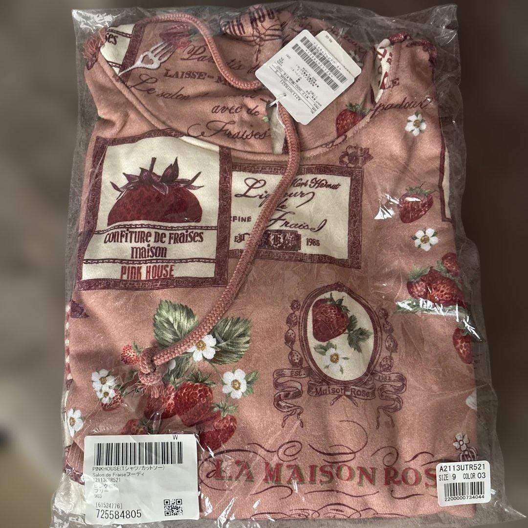 ピンクハウス PINKHOUSE Salon de Fraiseフーディ タグ付 - メルカリ
