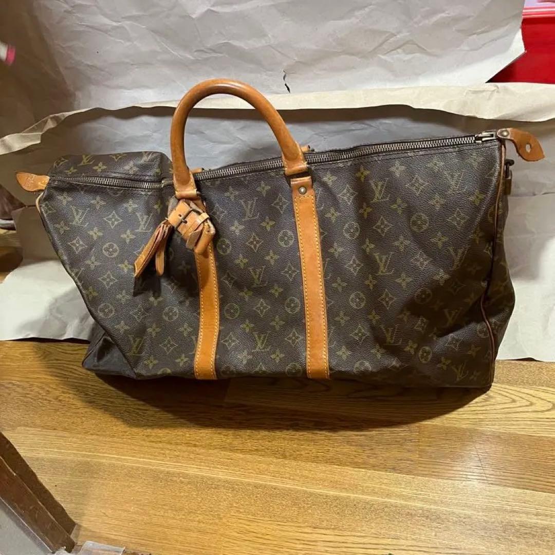 カビ有 ルイヴィトン キーポル50 ボストンバッグ モノグラム - メルカリ