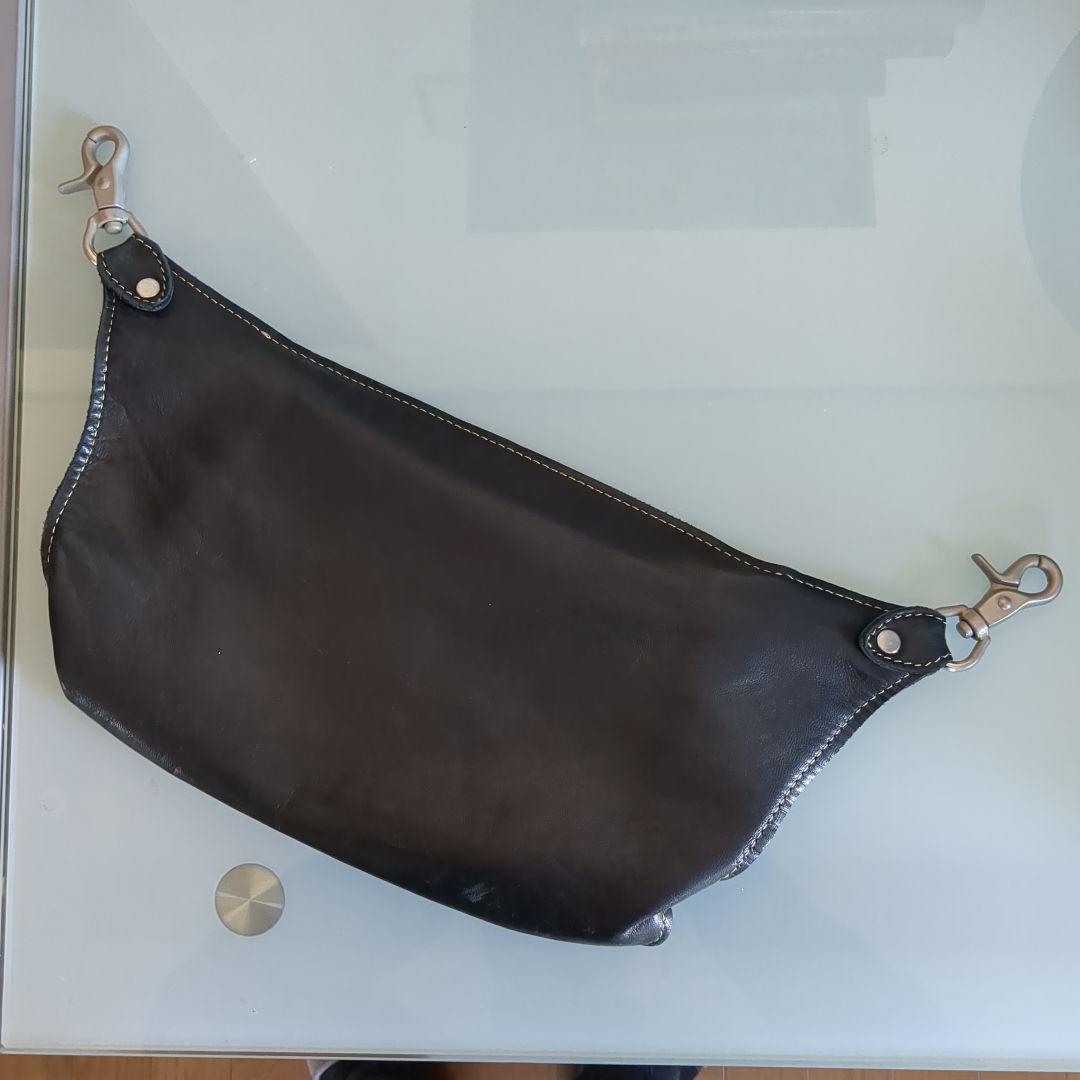 THE WORKCRAFT MANUFACTURE ブラックボディバッグ