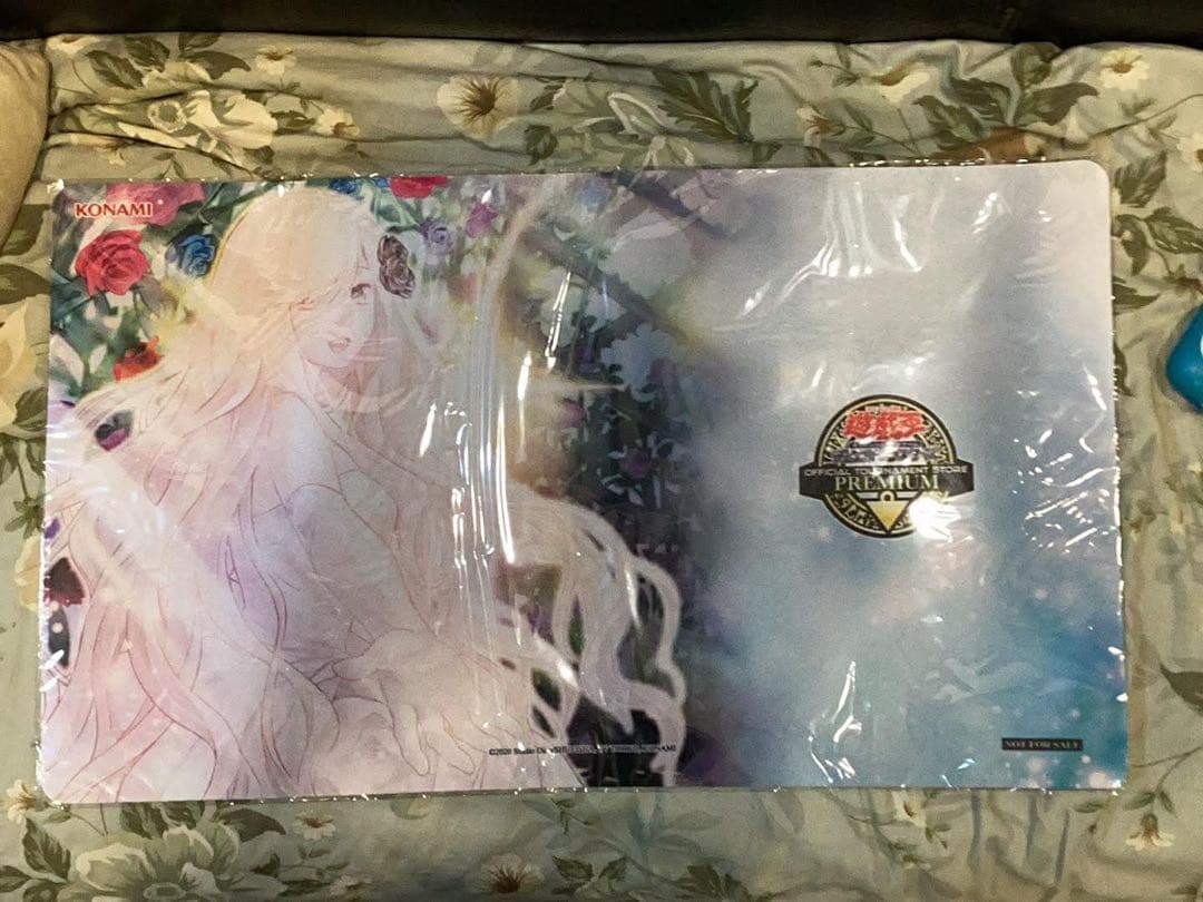 遊戯王 プレイマット アジア 限定 ガーデン·ローズ·フローラ 未開封