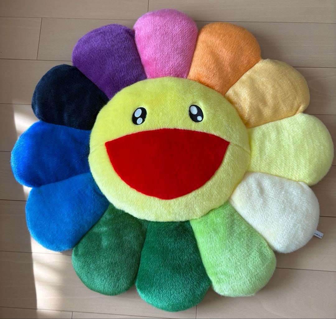 村上隆 カイカイキキ お花クッション(60cm) - メルカリ