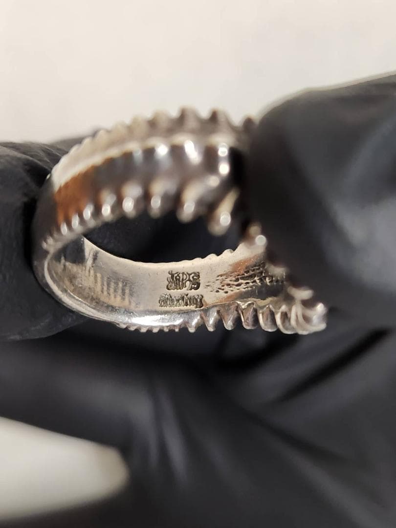 JAP工房 一馬 生命のリング ガーネット 19号程度(画像参照) 15.89ｇ