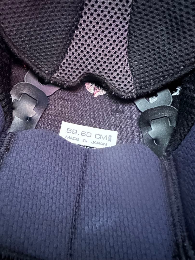 美品　RX-7X Arai 59.6cm レッド/ブラック